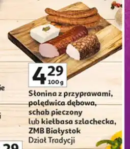 Auchan Kiełbasa szlachecka Zmb oferta
