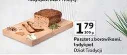 Auchan Pasztet borowikowy Indykpol oferta