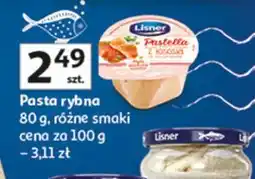 Auchan Pasta z łososia ze szczypiorkiem Lisner Pastella oferta