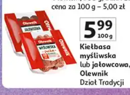 Auchan Kiełbasa jałowcowa Olewnik oferta