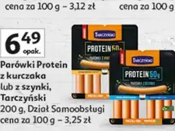 Auchan Parówki z kurczaka Tarczyński Protein oferta