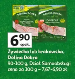 Auchan Kiełbasa krakowska Dolina Dobra oferta