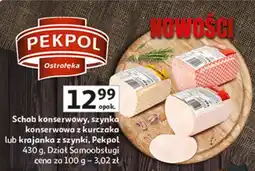 Auchan Krajanka z szynki Pekpol oferta