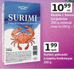 Auchan Paluszki surimi Garso oferta