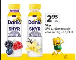 Auchan Jogurt skyr owoce leśne Danone Danio oferta