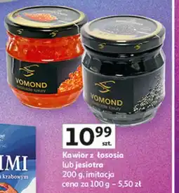 Auchan Kawior z jesiotra czarny Vomond oferta