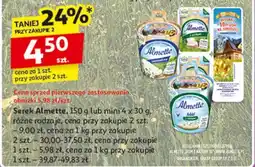 Auchan Serek z ziołami Hochland Almette oferta