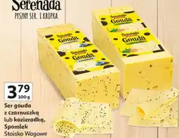 Auchan Ser gouda z czarnuszką Serenada oferta