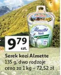 Auchan Serek twarogowy ze szczypiorkiem Hochland Almette Kozi oferta