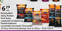 Auchan Kabanosy z szynki Tarczyński Protein oferta