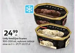 Auchan Lody śmietankowe z pistacjami Grycan oferta