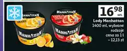 Auchan Lody strawberry & vanilla Manhattan (Nestle) oferta