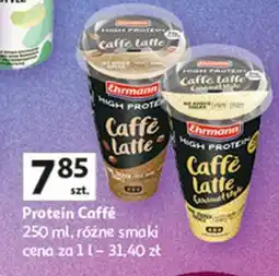 Auchan Kawa latte karmelowa Ehrmann oferta