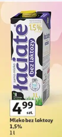 Auchan Mleko bez laktozy 1.5% Łaciate oferta