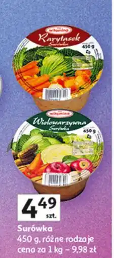 Auchan Surówka wielowarzywna Witamina oferta