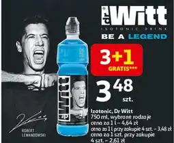 Auchan Napój izotoniczny niebieski Dr Witt oferta