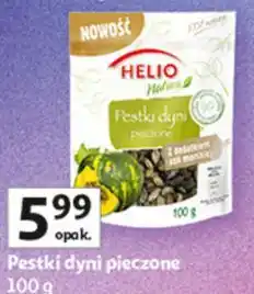 Auchan Pestki dyni pieczone Helio Natura oferta