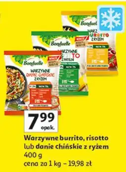 Auchan Warzywne burrito z ryżem Bonduelle oferta