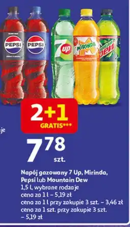 Auchan Napój Mountain Dew oferta