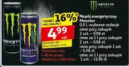 Auchan Napój energetyczny zero Monster Energy Full Throtle oferta