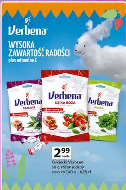 Auchan Cukierki dzika róża Verbena oferta