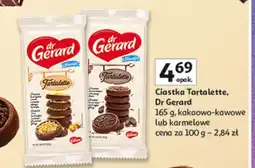 Auchan Ciastka tartalette karmel i prażona kukurydza Dr Gerard oferta