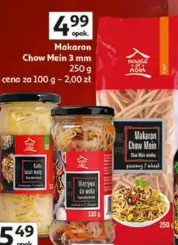 Auchan Makaron chow mein House Of Asia oferta