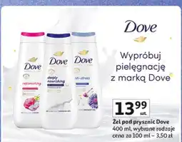 Auchan Żel pod prysznic replenishing Dove Advanced Care oferta