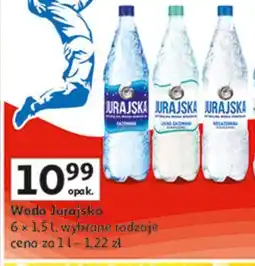 Auchan Woda lekko gazowana Jurajska oferta