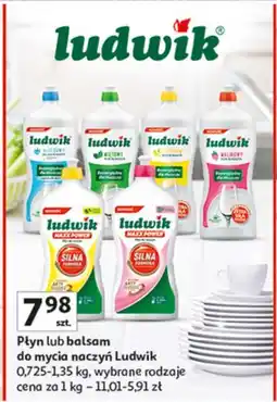 Auchan Płyn do mycia naczyń granat Ludwik Maxx Power oferta