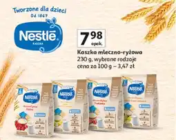 Auchan Kaszka mleczno-ryżowa banan Nestle oferta