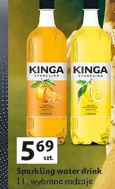 Auchan Woda orange Kinga Sparclino oferta