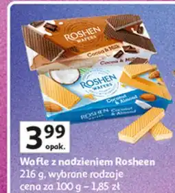 Auchan Wafelki kokosowe Roshen oferta