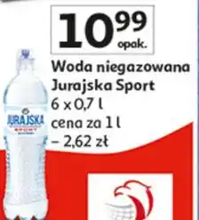 Auchan Woda niegazowana Jurajska Sport oferta