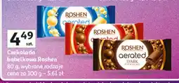 Auchan Czekolada dark bubble Roshen oferta