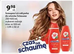 Auchan Odżywka do włosów stronger longer Schauma oferta