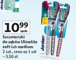 Auchan Szczoteczka do zębów soft Jordan Ultra Lite oferta