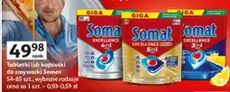 Auchan Tabletki do zmywarki lemon Somat Excellence 3In1 oferta