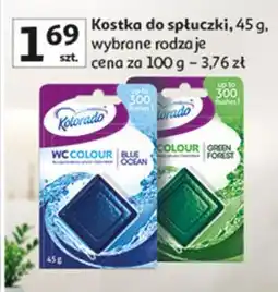 Auchan Kostka do spłuczki forest green Kolorado Wc Colour oferta