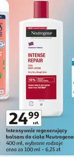 Auchan Balsam do ciała intensywnie regenerujący Neutrogena Formuła Norweska oferta