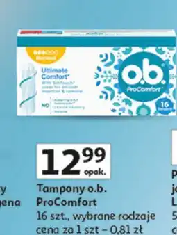 Auchan Tampony normal O.b. Procomfort oferta