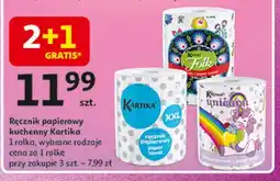 Auchan Ręcznik papierowy xxl Kartika oferta