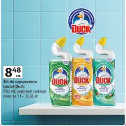 Auchan Żel do wc mint Duck Deep Action Gel oferta