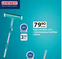 Auchan Myjka teleskopowa do okien 3w1 Leifheit oferta