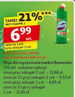 Auchan Płyn do wc pine Domestos oferta