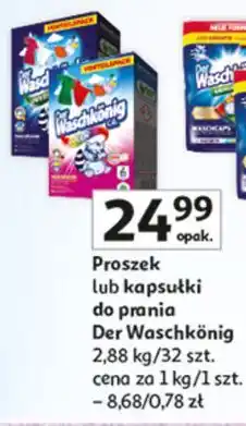Auchan Kapsułki do prania universal Der Waschkonig oferta