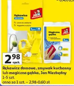 Auchan Rękawice gumowe m Jan Niezbędny oferta