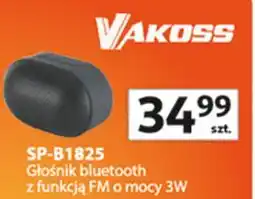 Auchan Głośnik sp-b1825 czarny Vakoss oferta