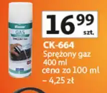 Auchan Spray do usuwania kurzu sprężone powietrze ck-664 Vakoss oferta