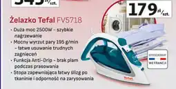 Auchan Żelazko fv5718 Tefal oferta